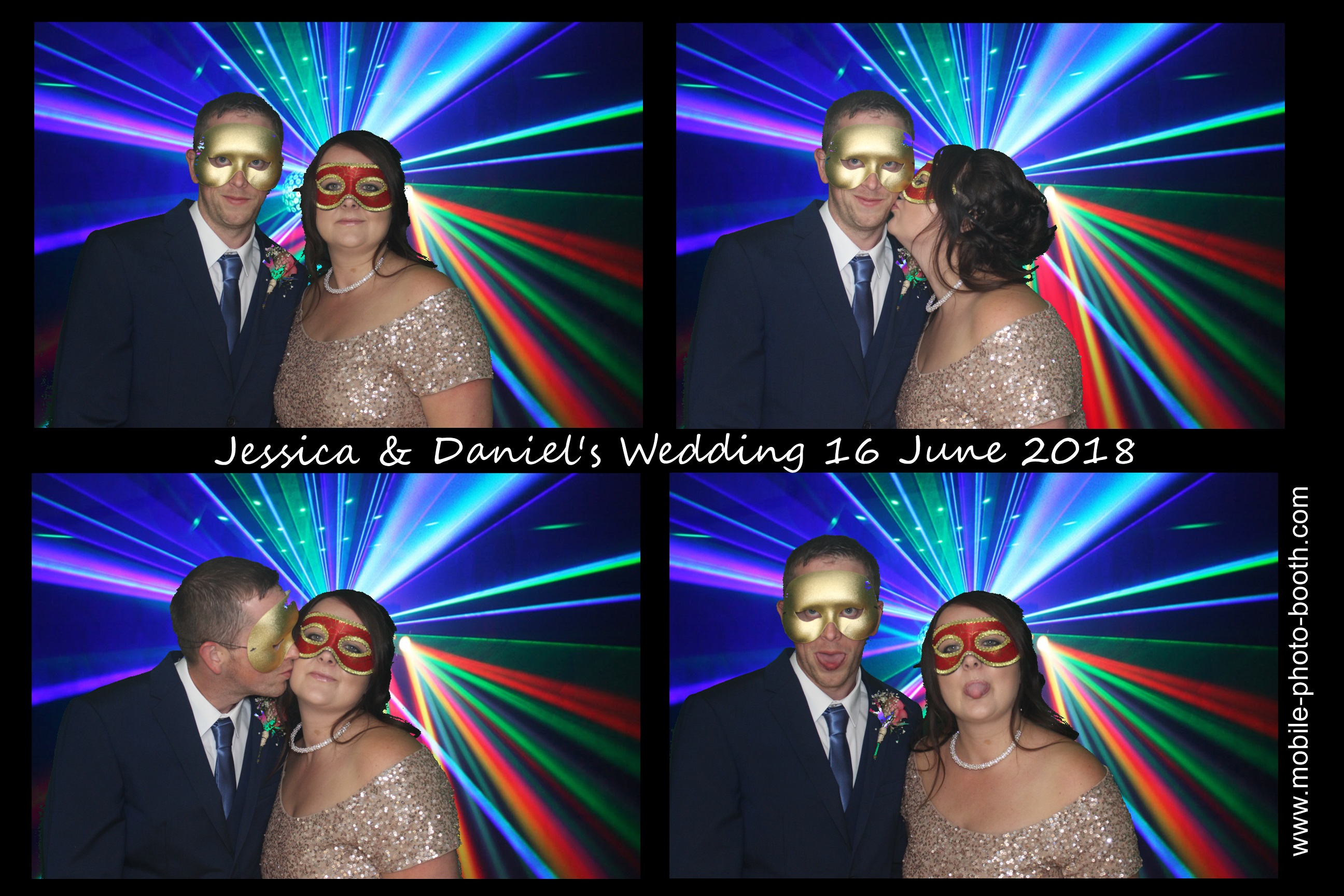 Jessica & Daniel | View more photos from the event at images.mobile-photo-booth.com/u/MobilePhotoBoothUK/Jessica-Daniel